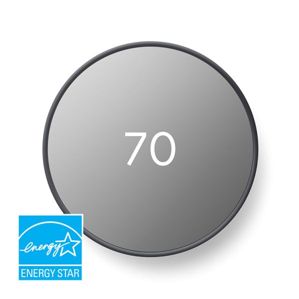 Google Nest Thermostat - Charcoal 
