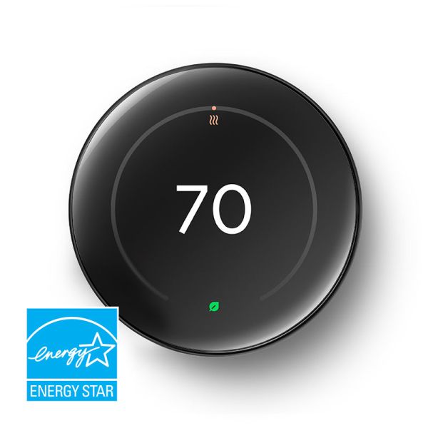 Google Nest Learning (4th Gen) Polished Obsidian